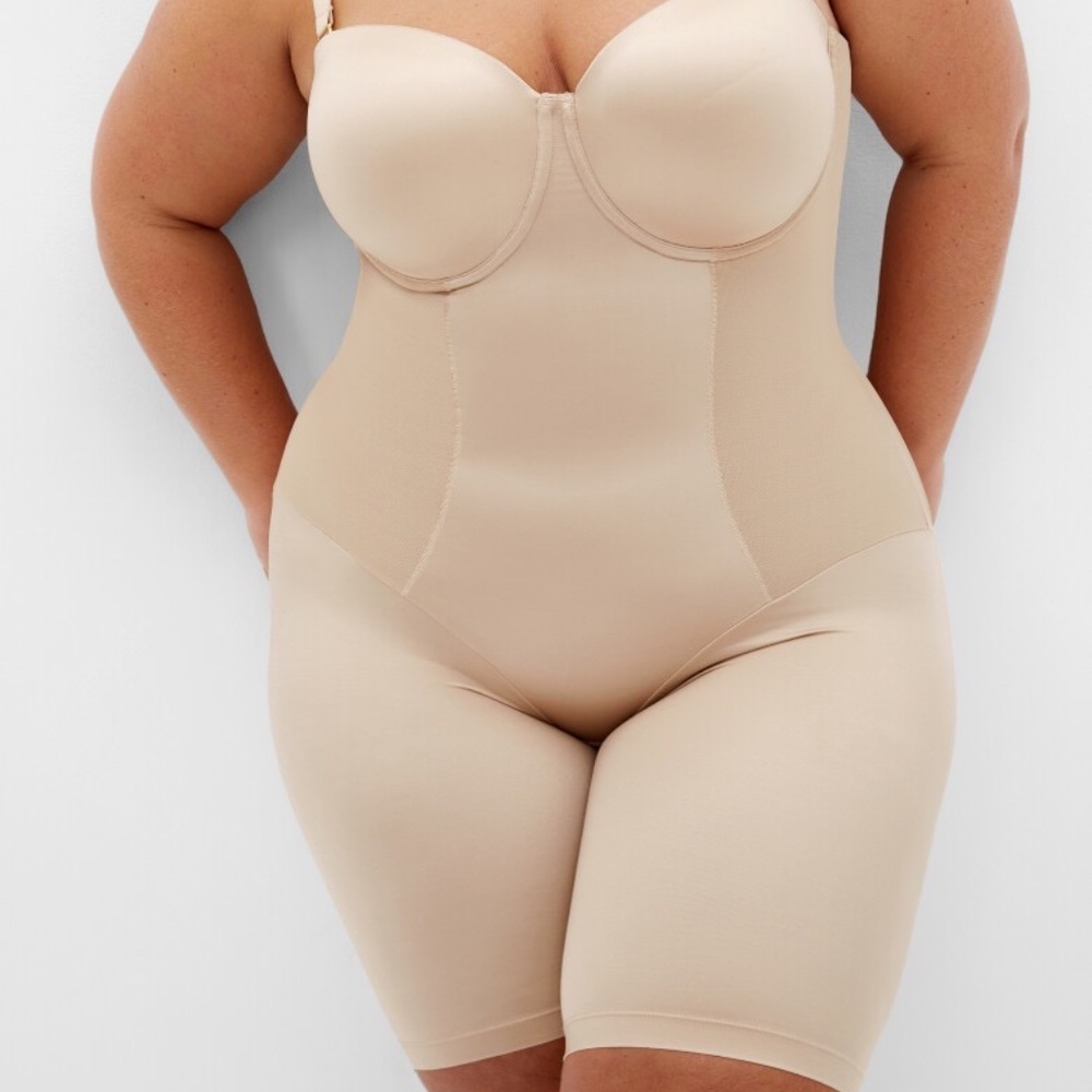 NWOT, City Chic Smooth & Chic Body Shaper, Latte, 38D